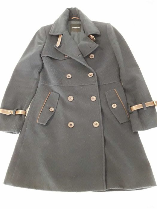 Casaco comprido Ferrache (azul marinho)