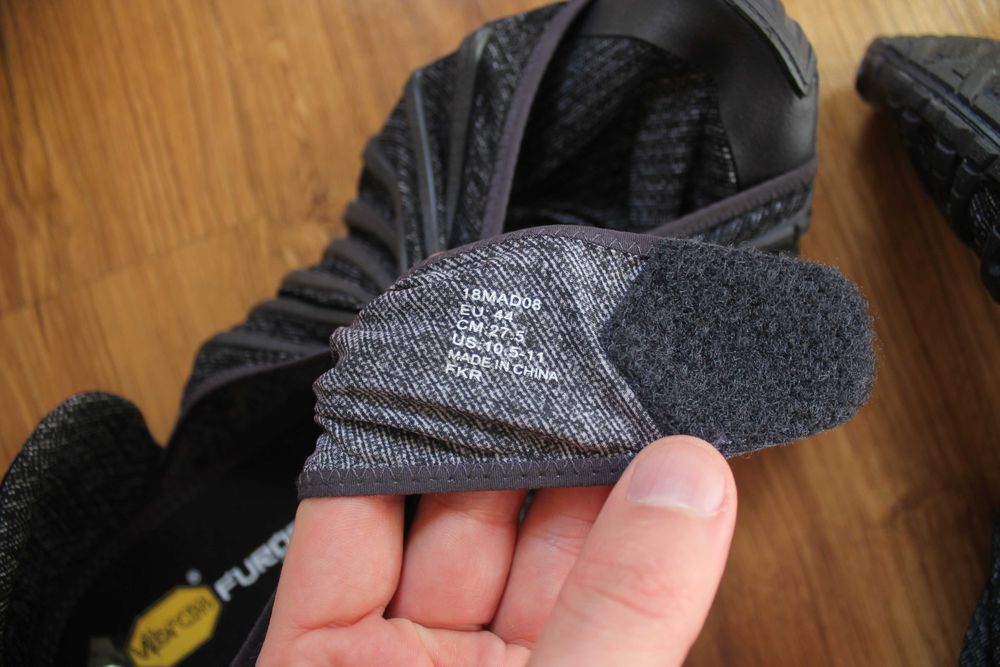 Активный отдых ботинки обувь кроссовки Vibram Fivefingers Furoshiki 44