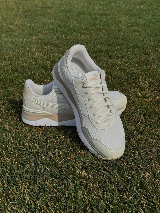 Оригінал кросівки Puma бежеві 380729-25 US 9 25.5 US 10 см весна літо
