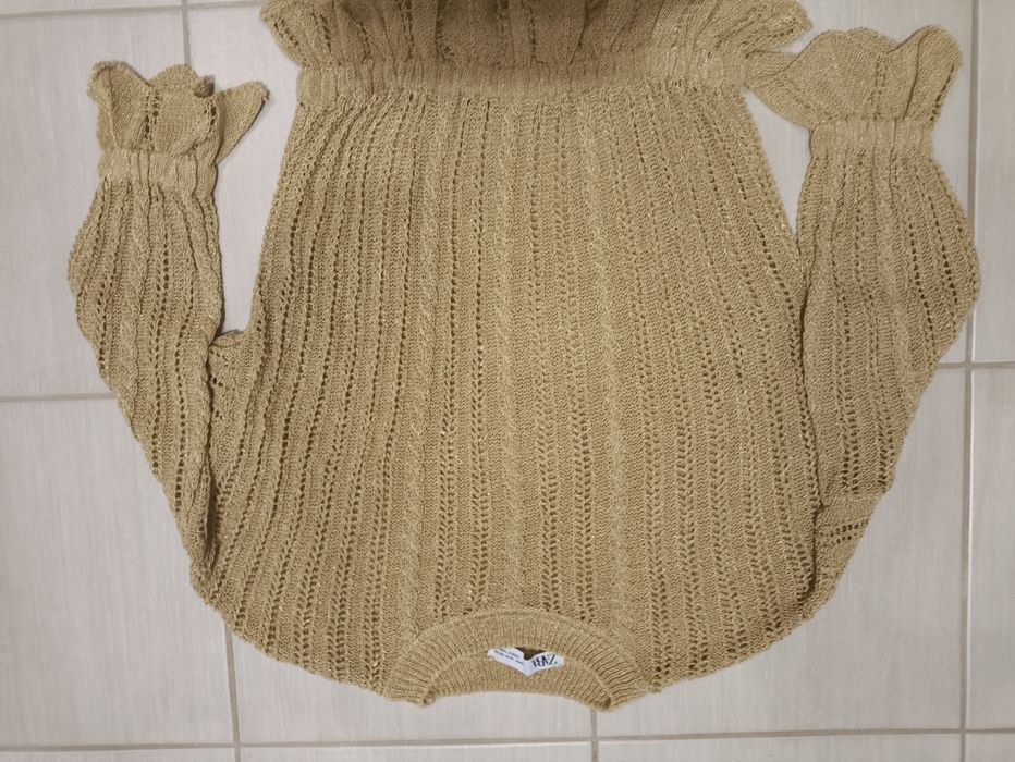 Sweter ażurowy ZARA rozmiar S.