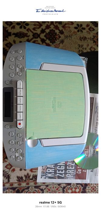 Radiomagnetofon+CD marki Sony