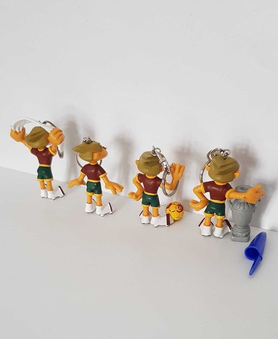 Porta-chaves - Kinas EURO 2004 (6 cm) - Coleção completa