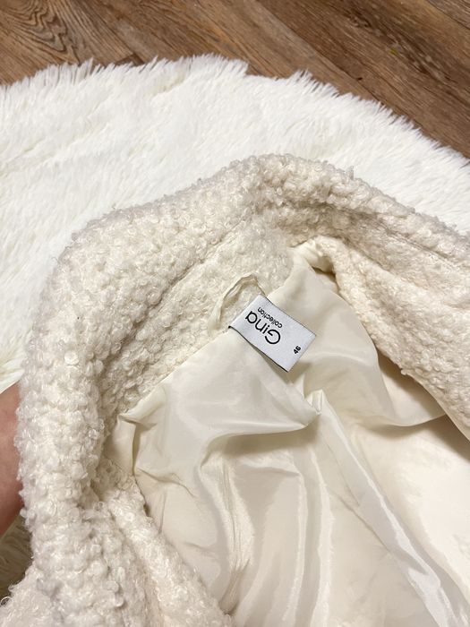 Шубка Тедді молочного кольору