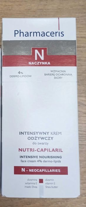 NOWY eris pharmaceris serii N krem do twarzy 50 ml 

1. Krem odżywc
