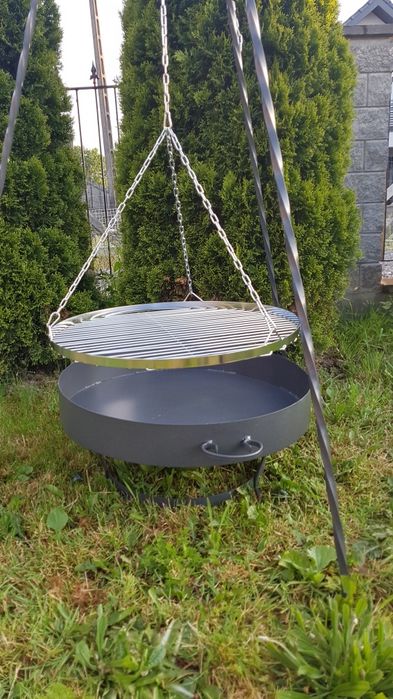 Grill trójnóg ruszt palenisko SOLIDNY POLSKI