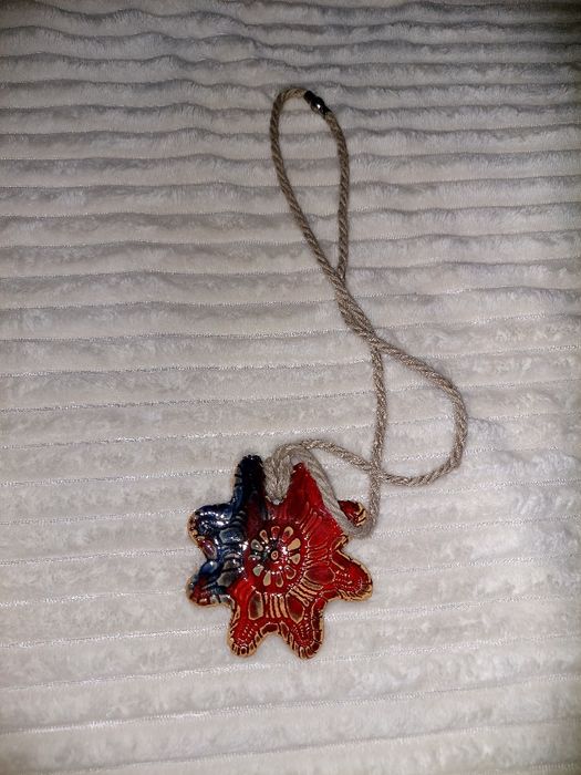 Wisior ceramiczny handmade