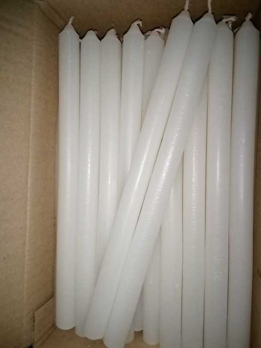 Парафиновые свечки разные