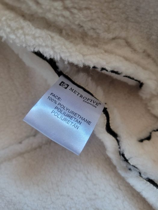 Kożuszek damski z kapturem S