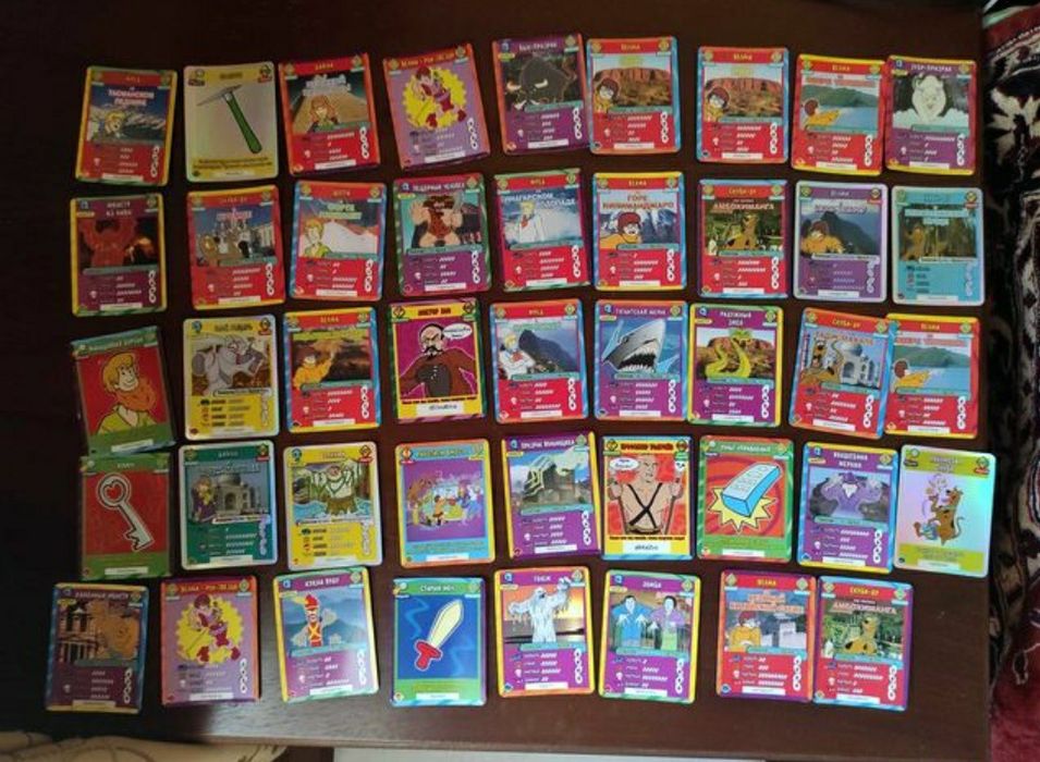 Карточки для коллекции Ниндзя и другие