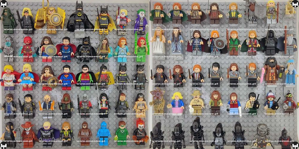 MM - Mini Figuras LEGO - Filmes / Series / Anime / Jogos / Marvel
