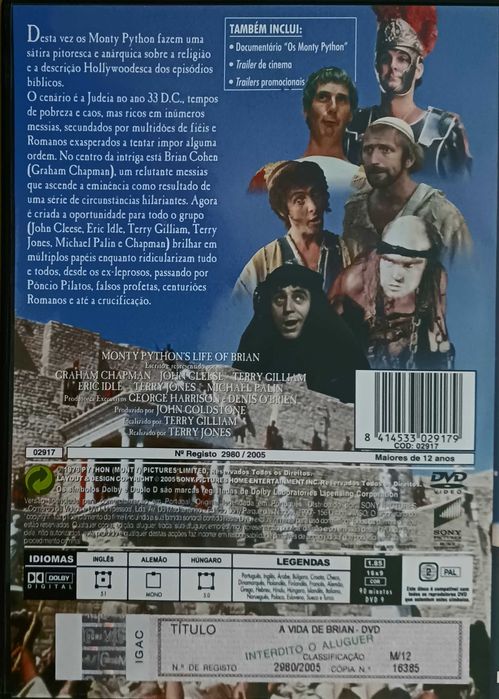 Monty Python. A Vida de Brian.