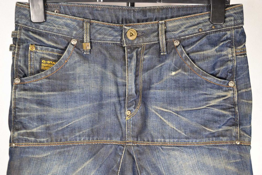 G-star Raw 3301 Jeans Spódnica Damska 29 Oryginalna Bawełna Spódniczka