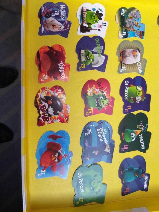 Figuras Angry Birds