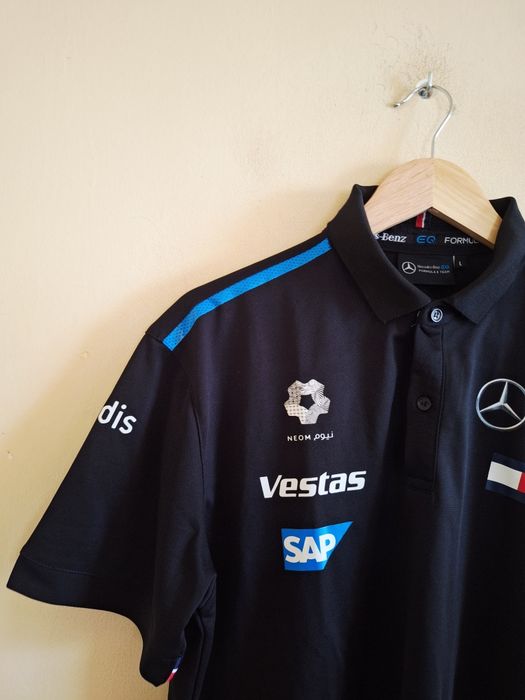 Koszulka Polo Mercedes-Benz EQ Formula E Team z nowej kolekcji Nowa! Okazja!