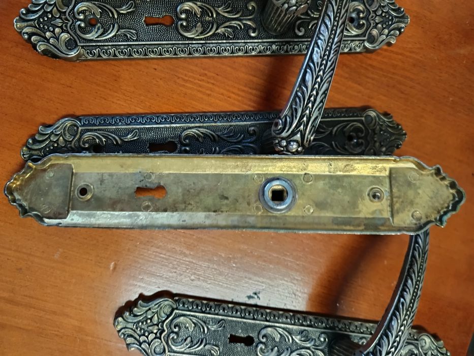 Puxador porta rústico