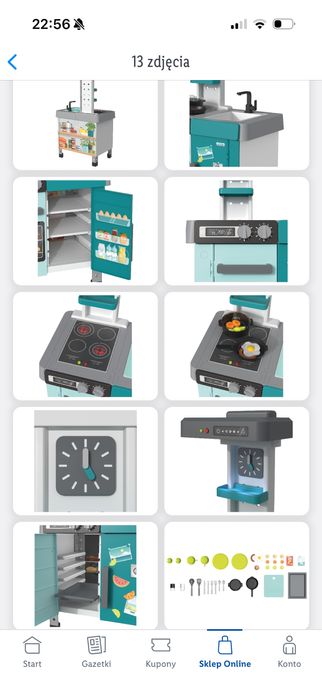 Kuchnia do zabawy nowa play active lidl