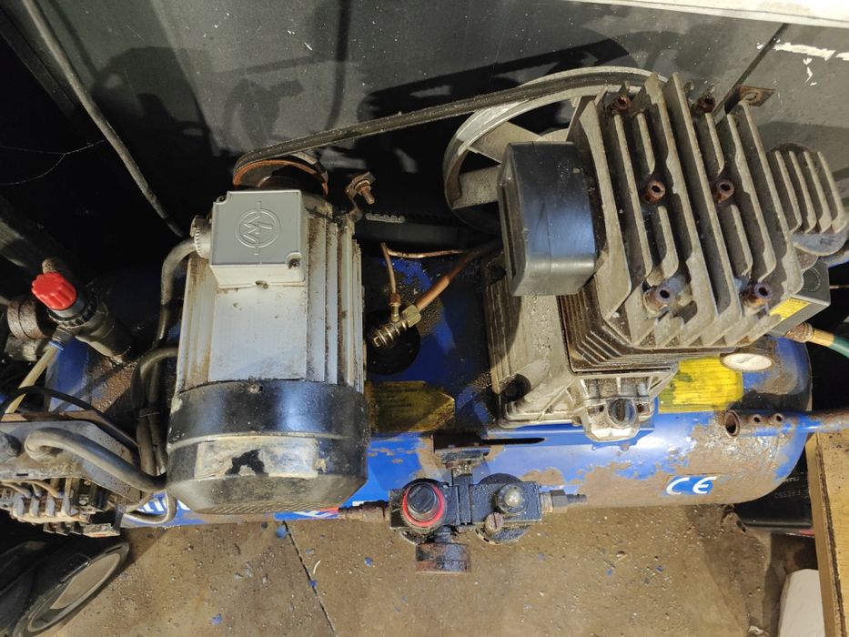 Kompresor 100l 8bar 3kW erman lt100 380v 450l/min Mocny Wrocław