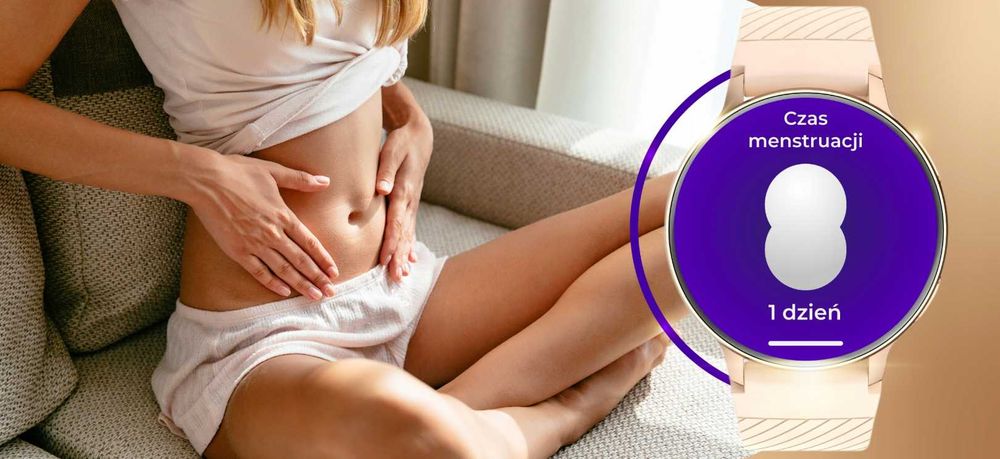 Smartwatch Zegarek Damski Menu Rozmowy Pl Puls Sport Zdrowie