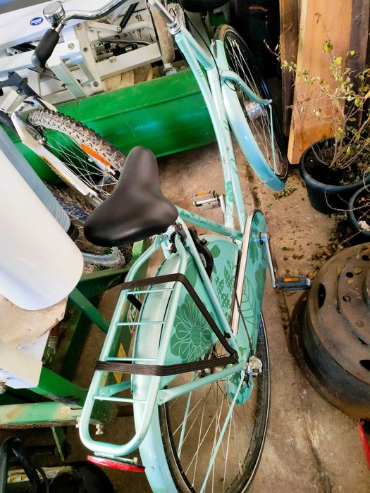 Rower damski Gazelle z osprzętem Nexsus przód i tył