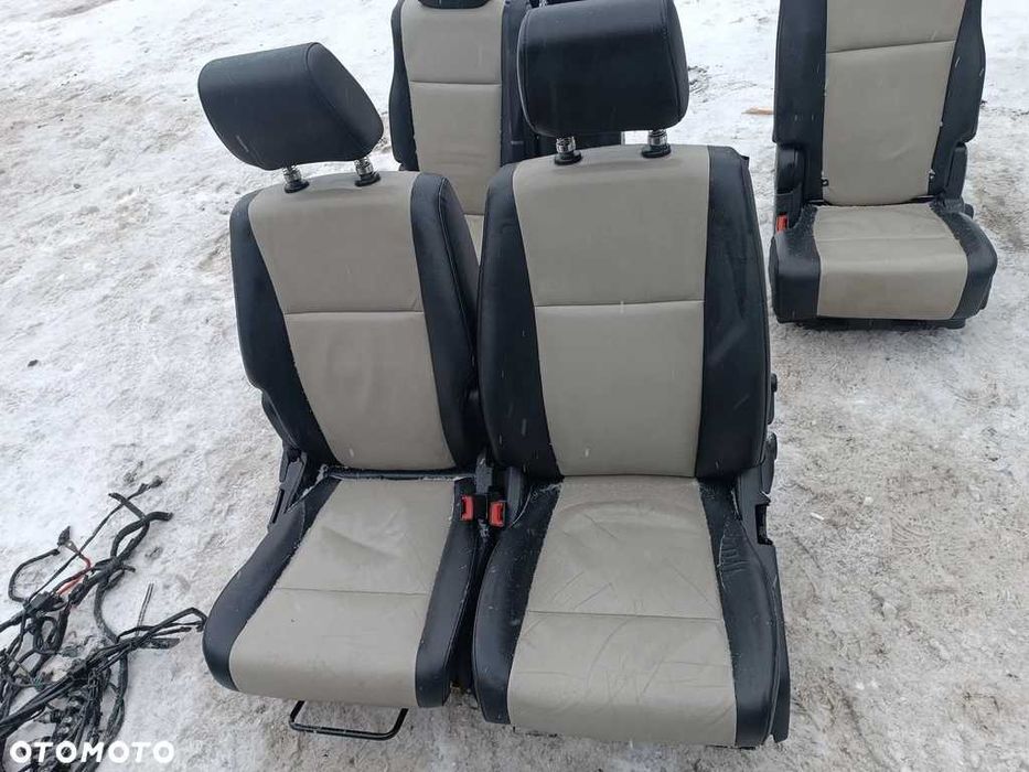 DODGE JOURNEY I fotele kanapa komplet EU SKÓRA elekryczne