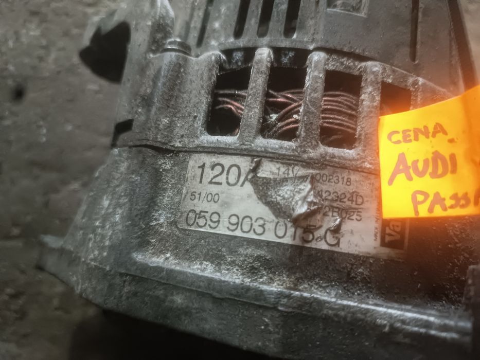 Audi A4 B5 Passat B5 2.5 TDi alternator 120A 059.903.015G