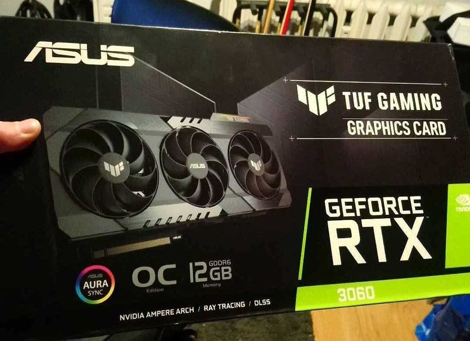 Geforce RTX 3060 12GB OC Asus TUF Gaming