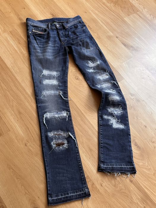 diesel slim fit disstres jeans / under cover type