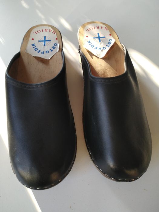 Buty chodaki drewniaki ortopedyczne Ortopedik Mariol