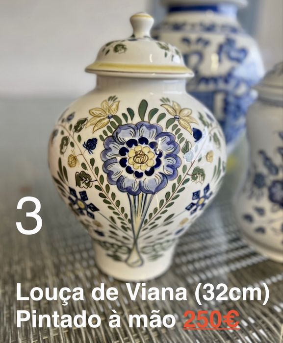 8 peças de Louça de Viana
