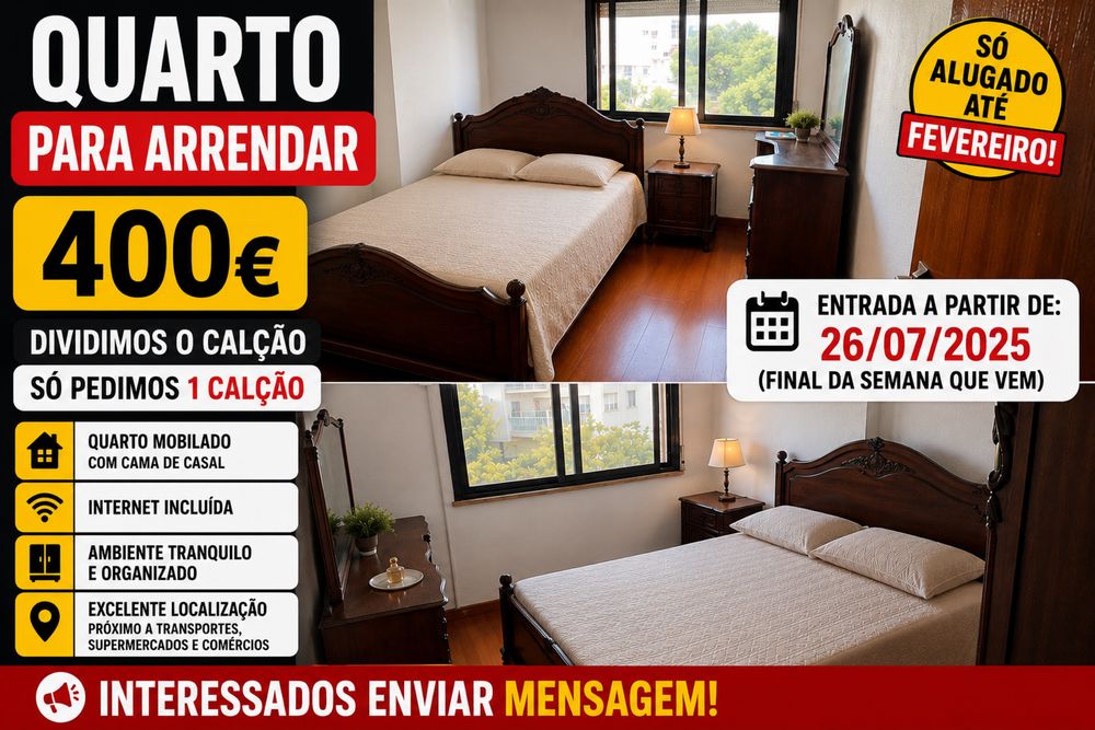 Quarto casal ou solteiro