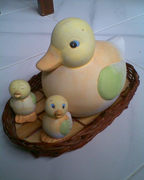 Patinhos decoração