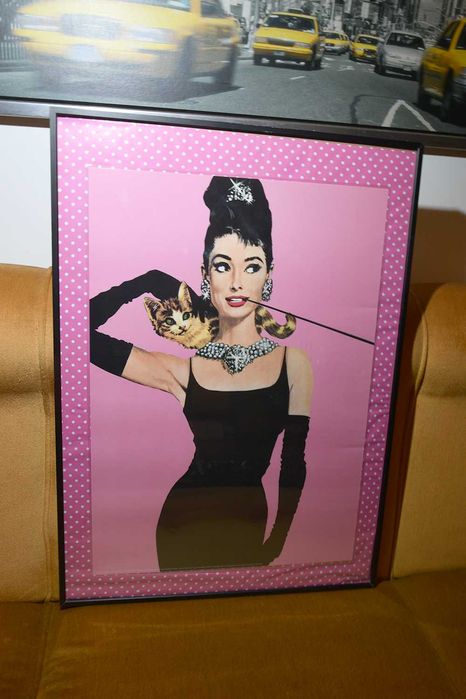 Audrey Hepburn Aluminum Frame