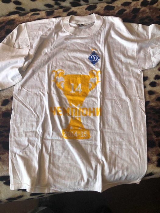 футболка динамо чемпион 2014 р