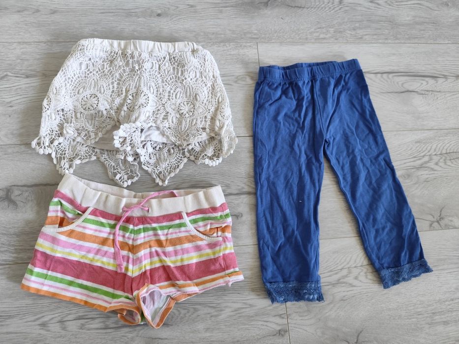 Getry spodenki 110 H&M koronka