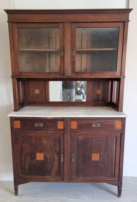 Móvel vintage - Art Deco 1930 - Cómoda Madeira maciça -