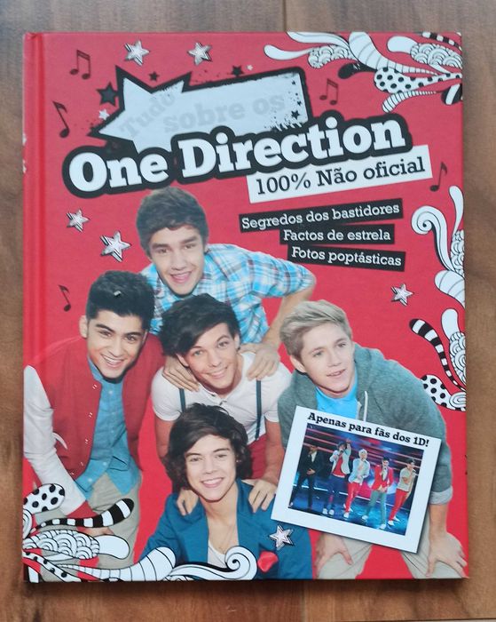 Livro Tudo sobre os One Direction - 100% Não oficial