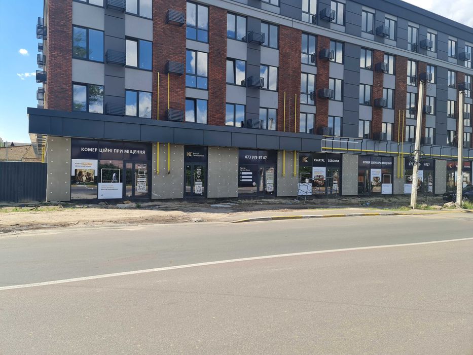 Готова студія 24 кв.м, 5 поверх, вул. Соборна, від забудовника - More