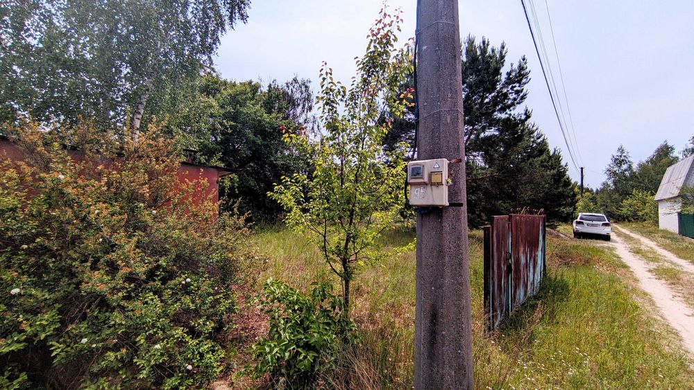 Ділянка з усіма комунікаціями в садовому товаристві, 45 км від Києва