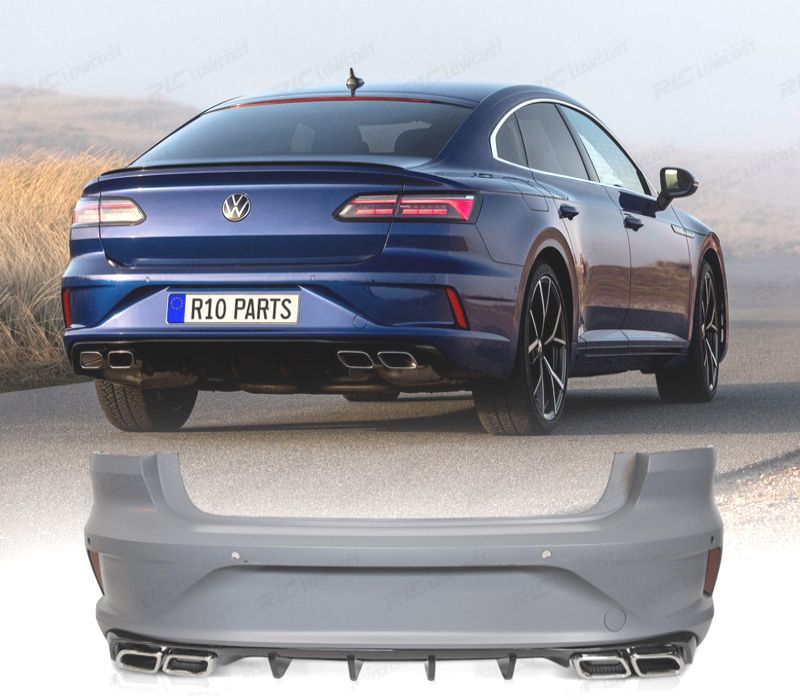 PARA-CHOQUES TRASEIRO VOLKSWAGEN VW ARTEON 17-24 LOOK R