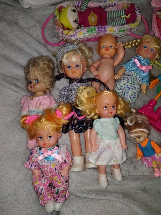 Zestaw lalek typu barbie dla dziecka