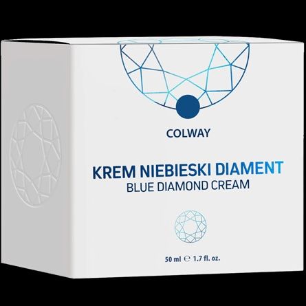 Krem Niebieski Diament COLWAY