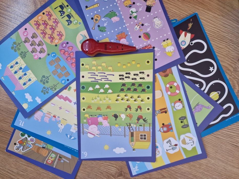 Gra Zagadki Świnka Peppa magic pen