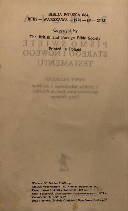 Pismo Świete Starego i Nowego Testamentu