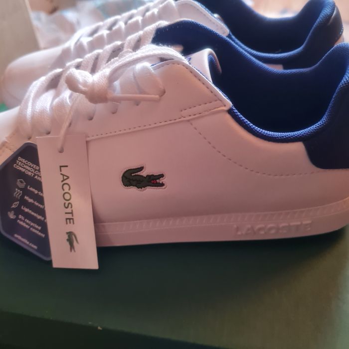 Lacoste buty sneakersy tenisówki białe trampki r. 36 graduate