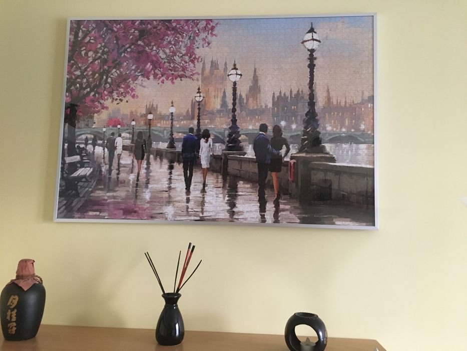 Puzzle w ramce 2000szt. Londyn spacer nad rzeką