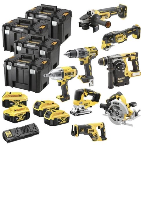 DeWalt: Шуруповерти, Болгарки, Лобзики, Будівельні фени, Міксери, Пили