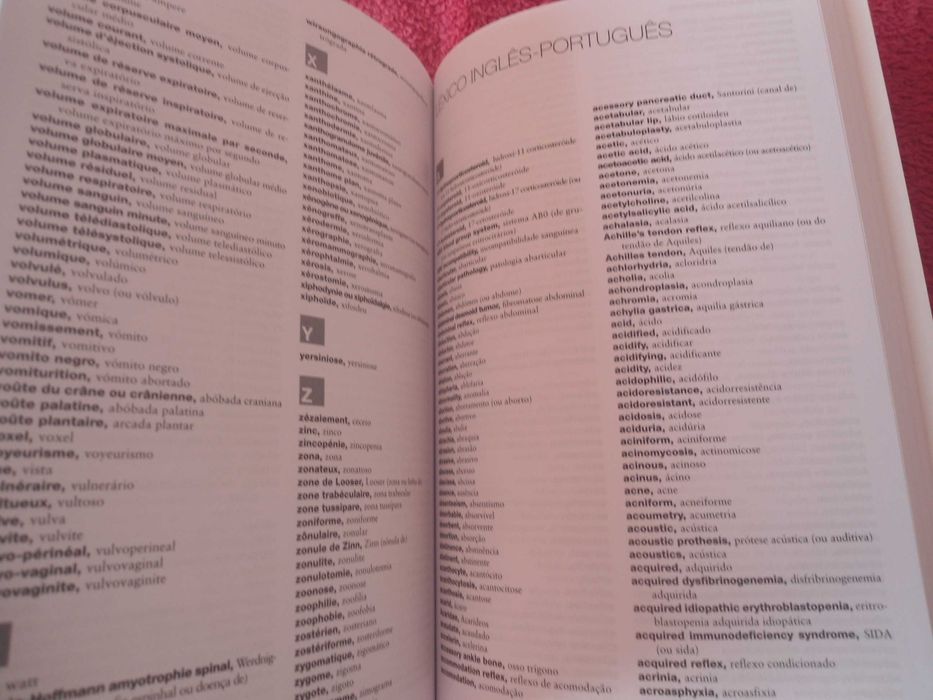 Dicionário Médico-L. Manuila, A.Manuila, P.Lewalle e M. Nicoulin