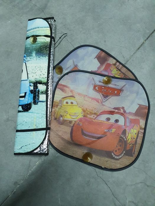 Proteção para o Sol párabrisas e cortinas laterais Mcqueen