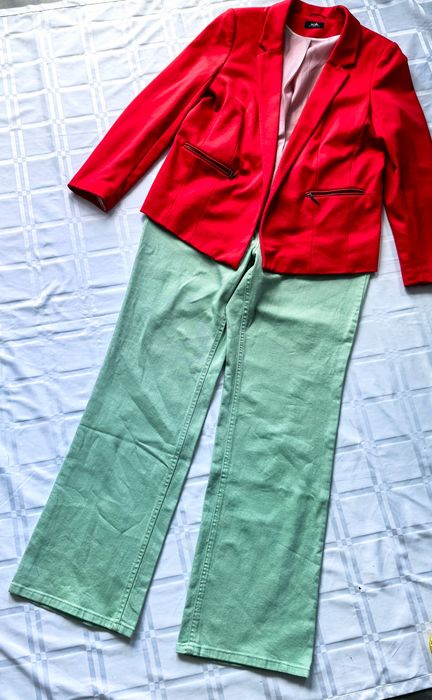 Dżinsy Damskie Dzwony Tchibo r. 44/46