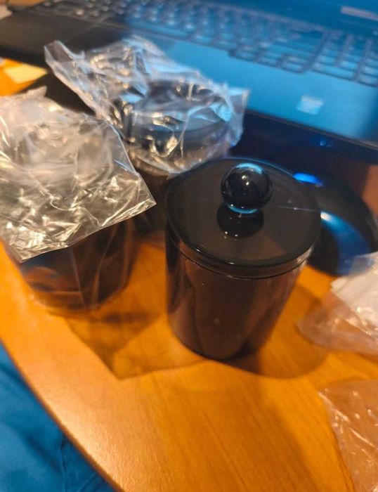 Organizer kosmetyczny zestaw trzech sztuk